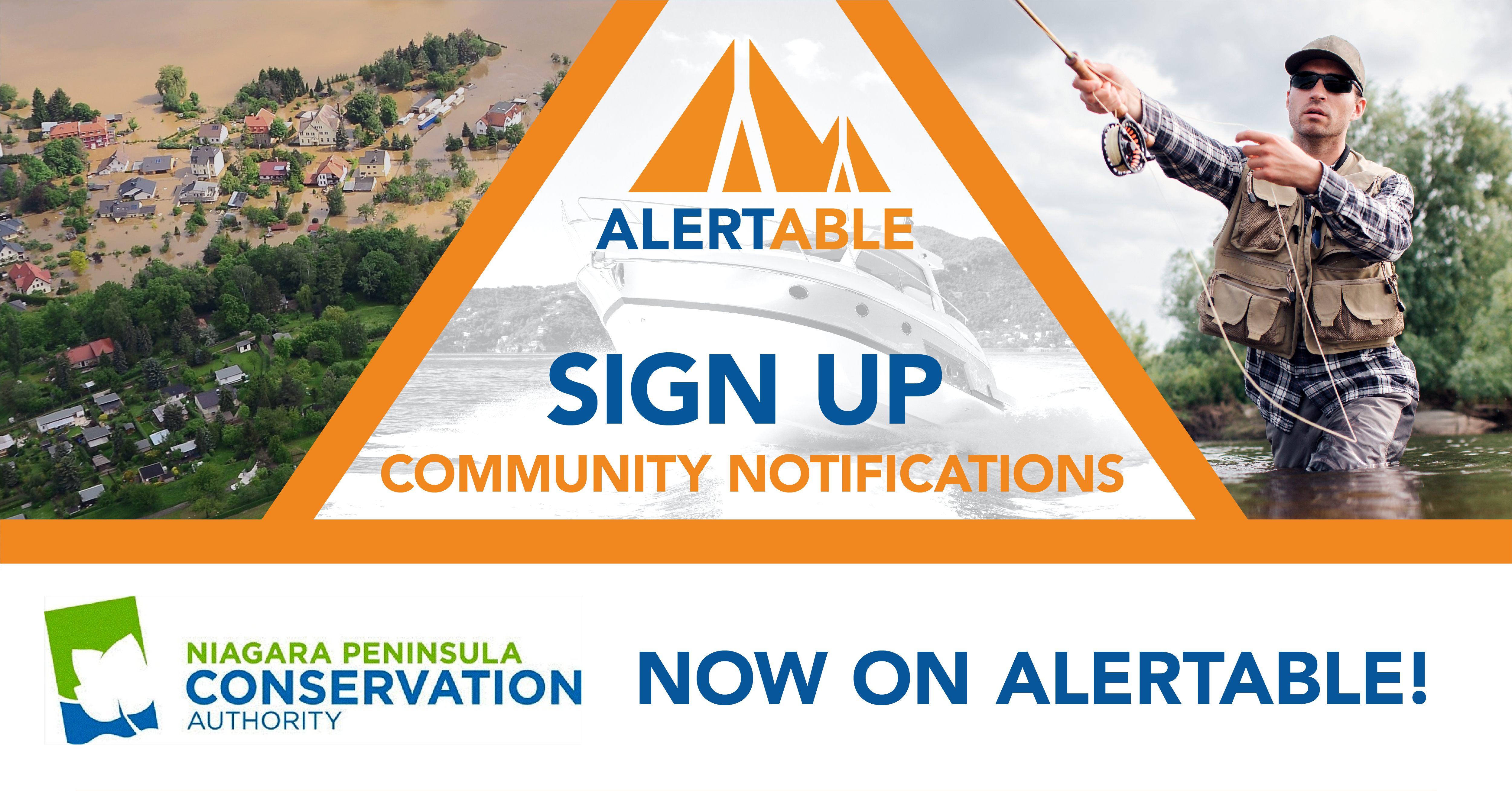 Orange peak mountains logo for Alertable App