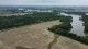Aerial photo of the Du Property near Binbrook Conservation Area - rural landscape surrounded by forestry and water