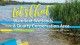Poster in yellow and blue with background of blue water at Wainfleet Wetlands property- Let's Chat Wainfleet