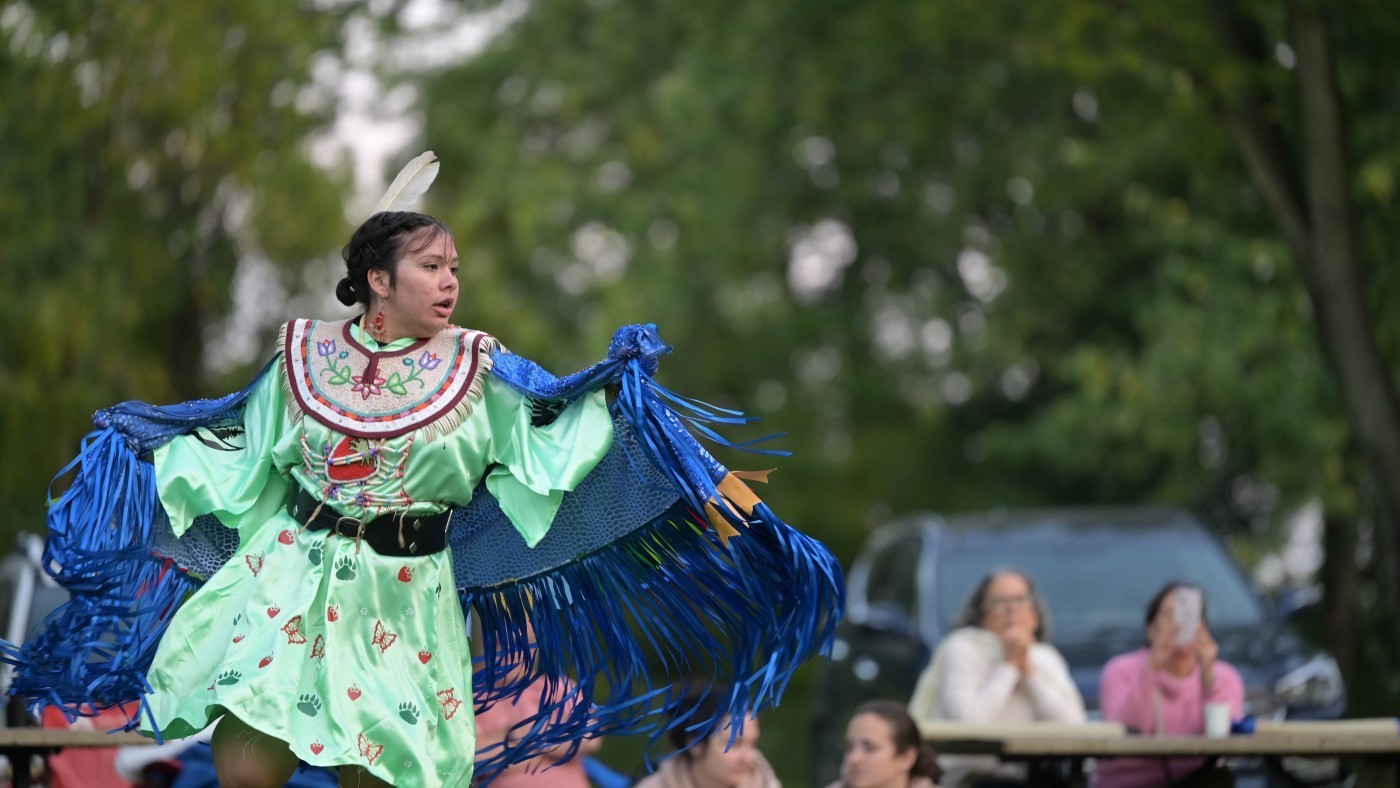 Indigenous performer at Rewakening event in 2023