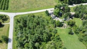 Aerial photo of Klassen property near Beamer